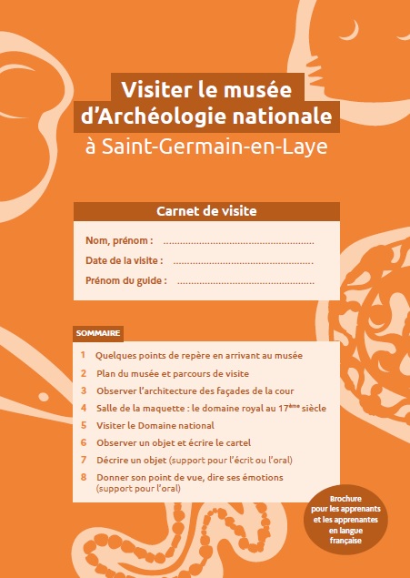 Carnet de visite FLE du musée d'Archéologie nationale